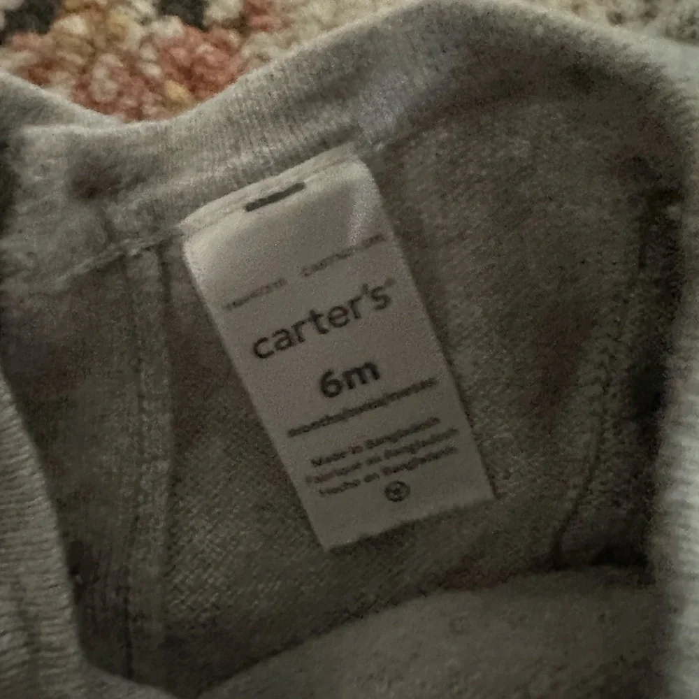 Baby Girl Embroidered Floral Knit Sweater Dress 6 Months Carter’s